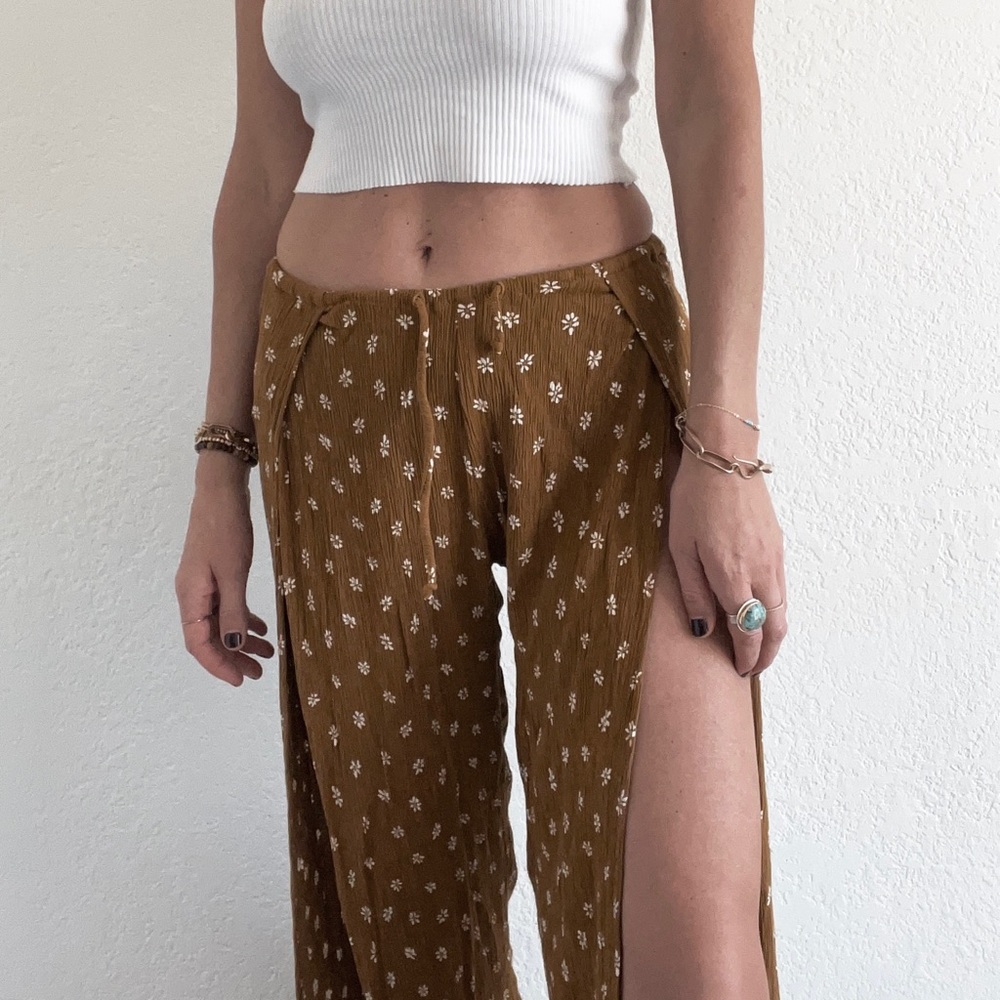 Front Slit Pants - image 6